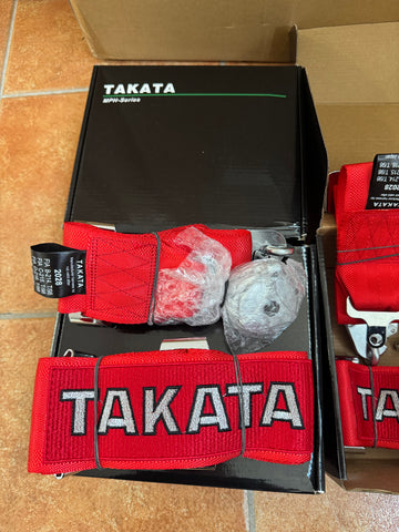 TAKATA 5 Point Harnesses BLACK